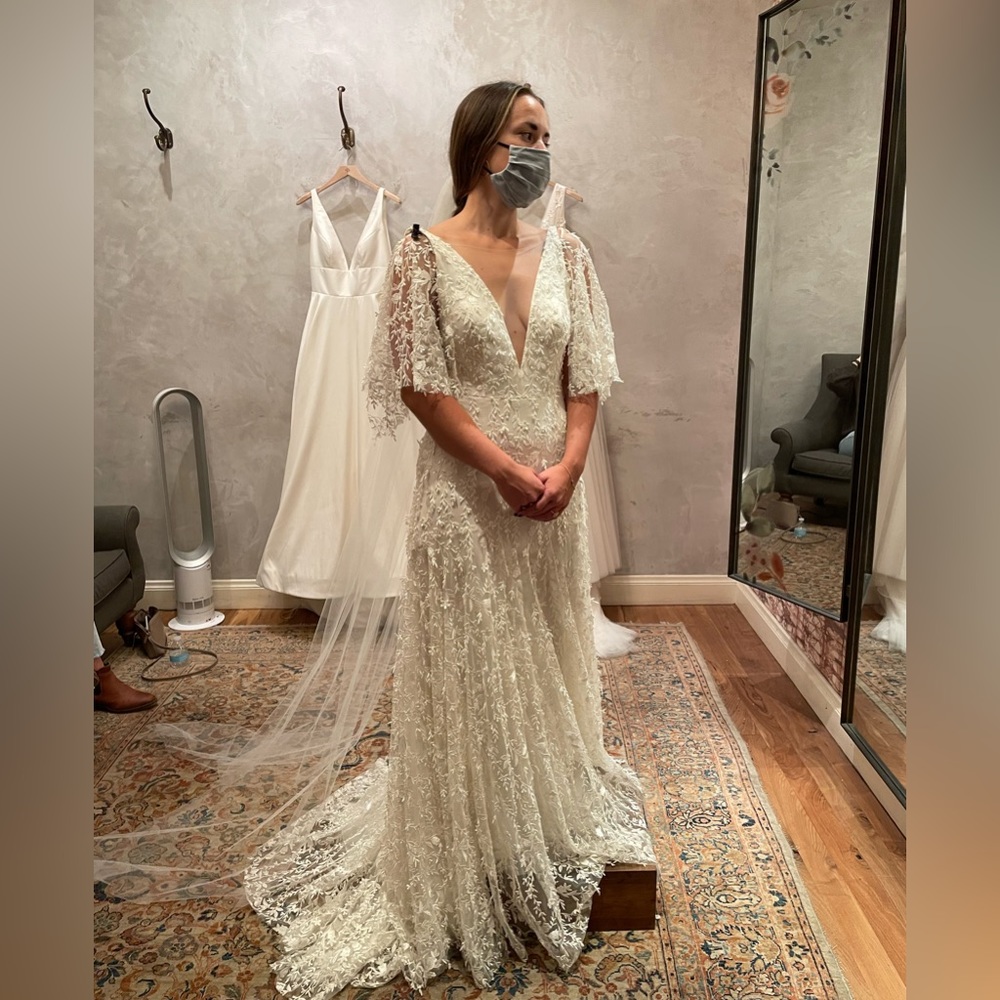 NWT - Lourdes Gown by Jenny Yoo -BHLDN Wedding / Rehearsal Gown Size 6